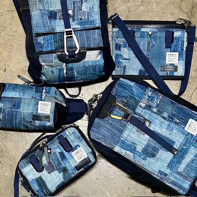 [FDMTL×master-piece] サコッシュ Navy Free