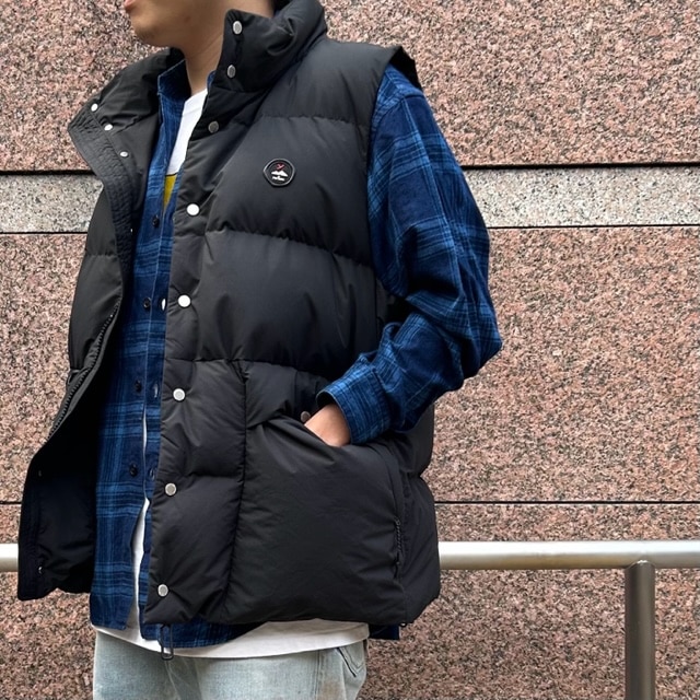 Y.by NORDISK】NORDIC DOWN VEST(M Black)｜ MSPCプロダクト ソート