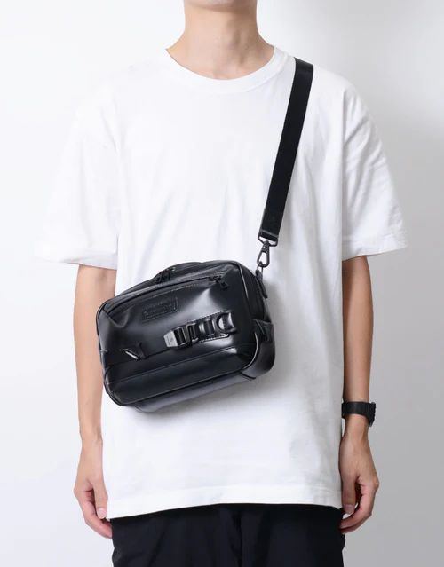 【master-piece】Potential Leather Ver. ショルダーバッグ Black Free