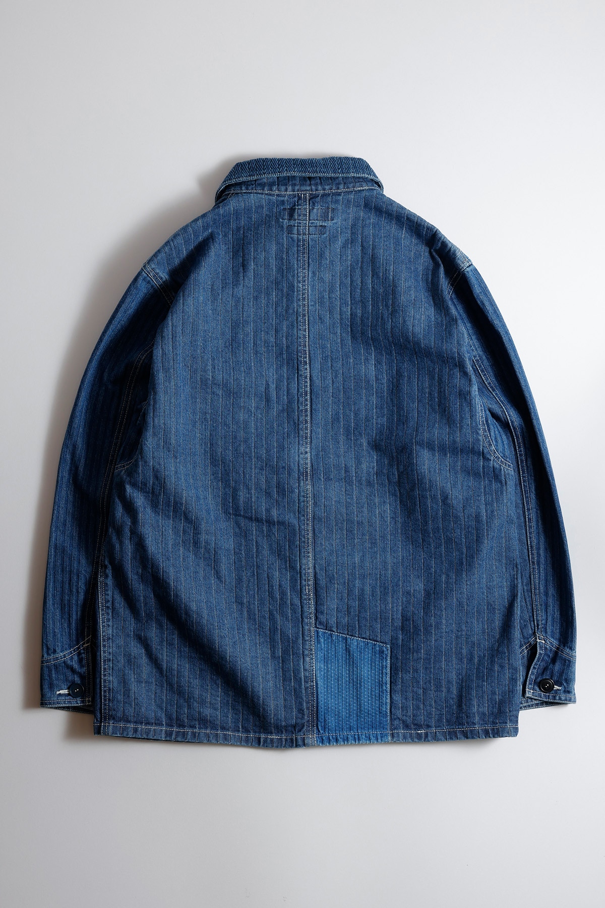 【FDMTL】COVERALLJACKET 3YR WASH SAX 2