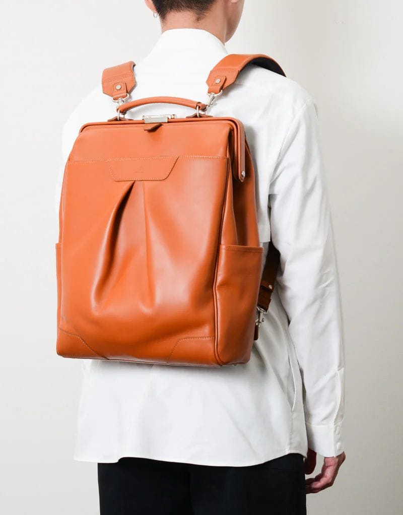 【master-piece】tact leather ver. バックパック L CAMEL Free