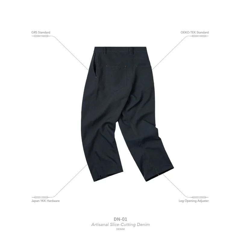 【GOOPiMADE】“DN-01” Artisanal Slice-Cutting Denim Denim 1
