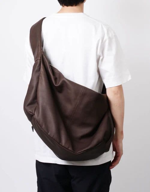 【master-piece】Ark leather ショルダーバッグ L (Choco) Choco Free