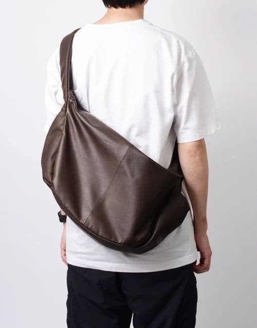 【master-piece】Ark leather ショルダーバッグ M (Choco) Choco Free
