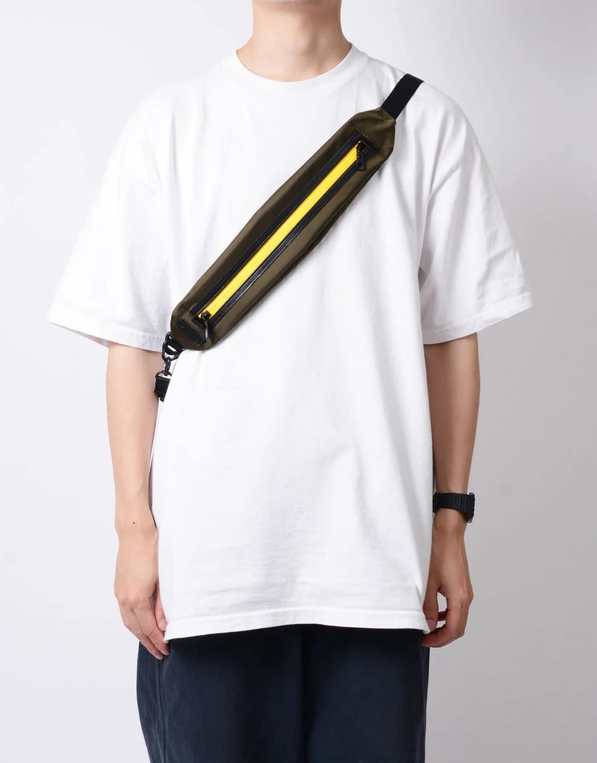 【master-piece】Strapack スリングショルダー(OLIVE) OLIVE Free