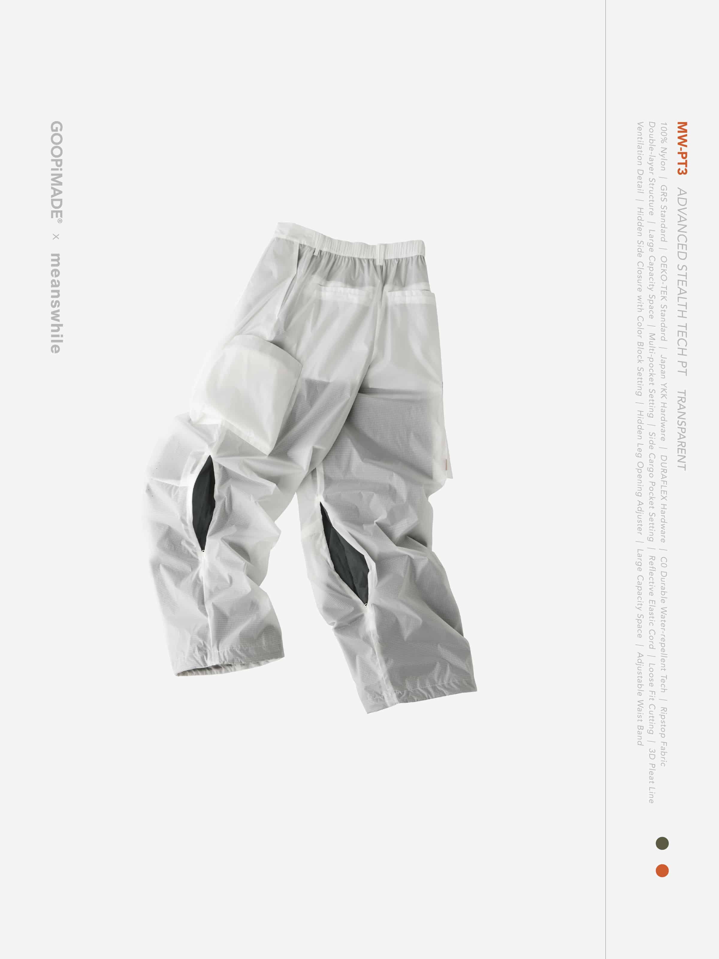 【GOOPiMADE×meanswhile】“MW-PT3” Advanced Stealth Tech PT - Transparent Transparent 1