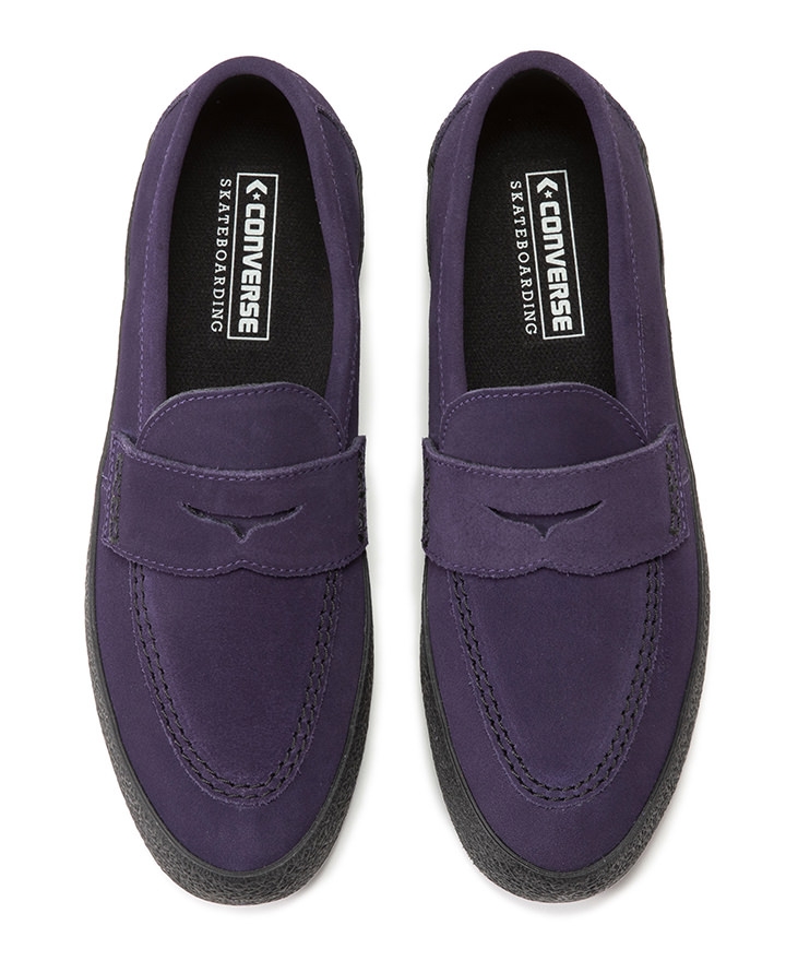 【CONVERSE SKATEBOARDING】CS LOAFER Ⅱ SK (PURPLE/BLACK) PURPLE/BLACK US8(26.5cm)