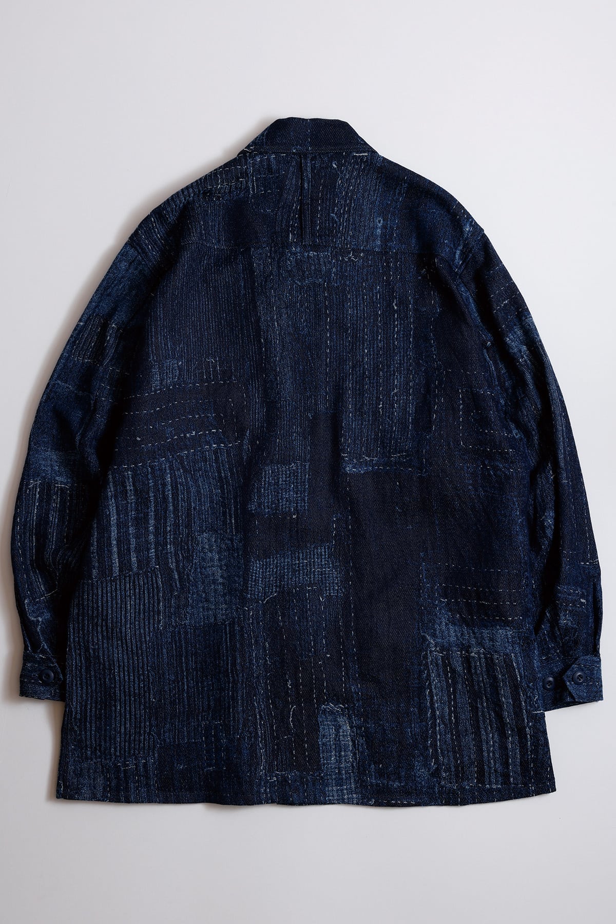 【FDMTL】BORO MILITARY JACKET RINSE INDIGO 2