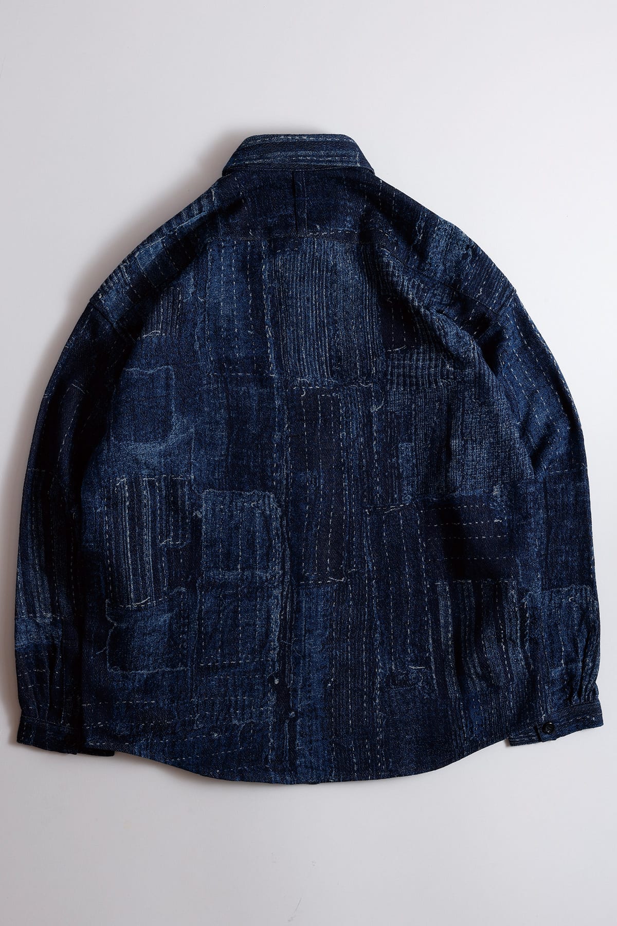 【FDMTL】BORO SHIRT RINSE INDIGO 2