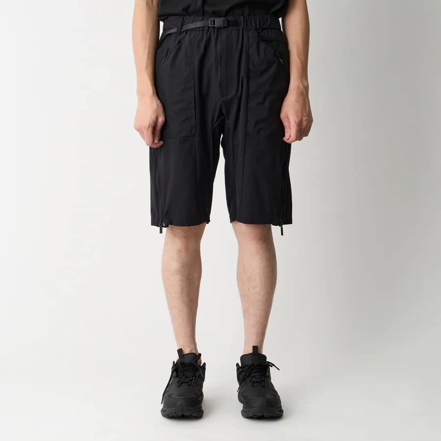 【White Mountaineering BLK】EASY SHORT PANTS (BLACK) BLACK 1