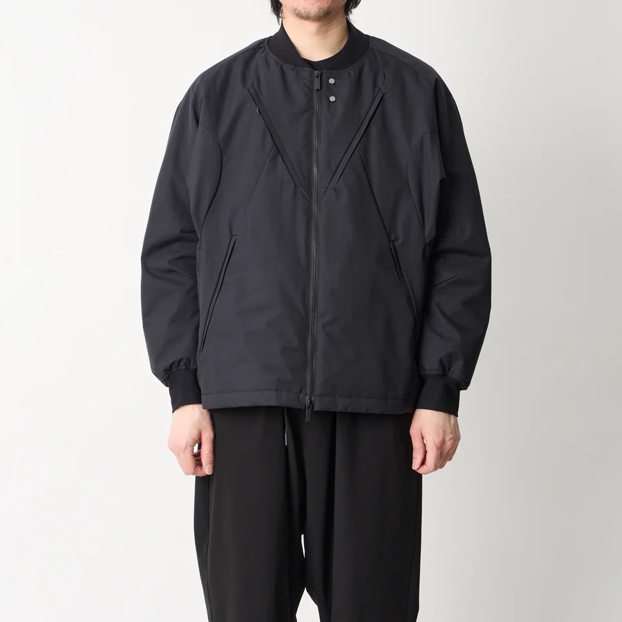 【White Mountaineering】WINDSTOPPER RAGLAN BLOUSON (BLACK) BLACK 1