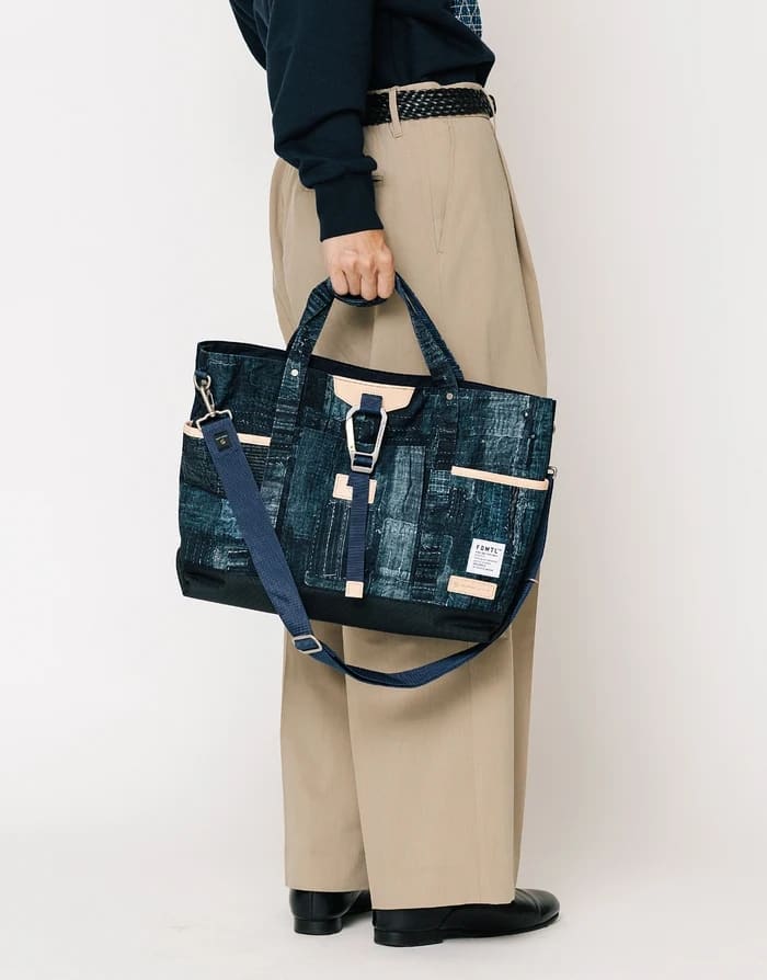 【FDMTL×master-piece】FDMTL x master-piece 2WAY トートバッグ NAVY Free