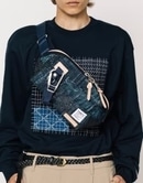 【FDMTL×master-piece】FDMTL x master-piece ウエストバッグ NAVY Free