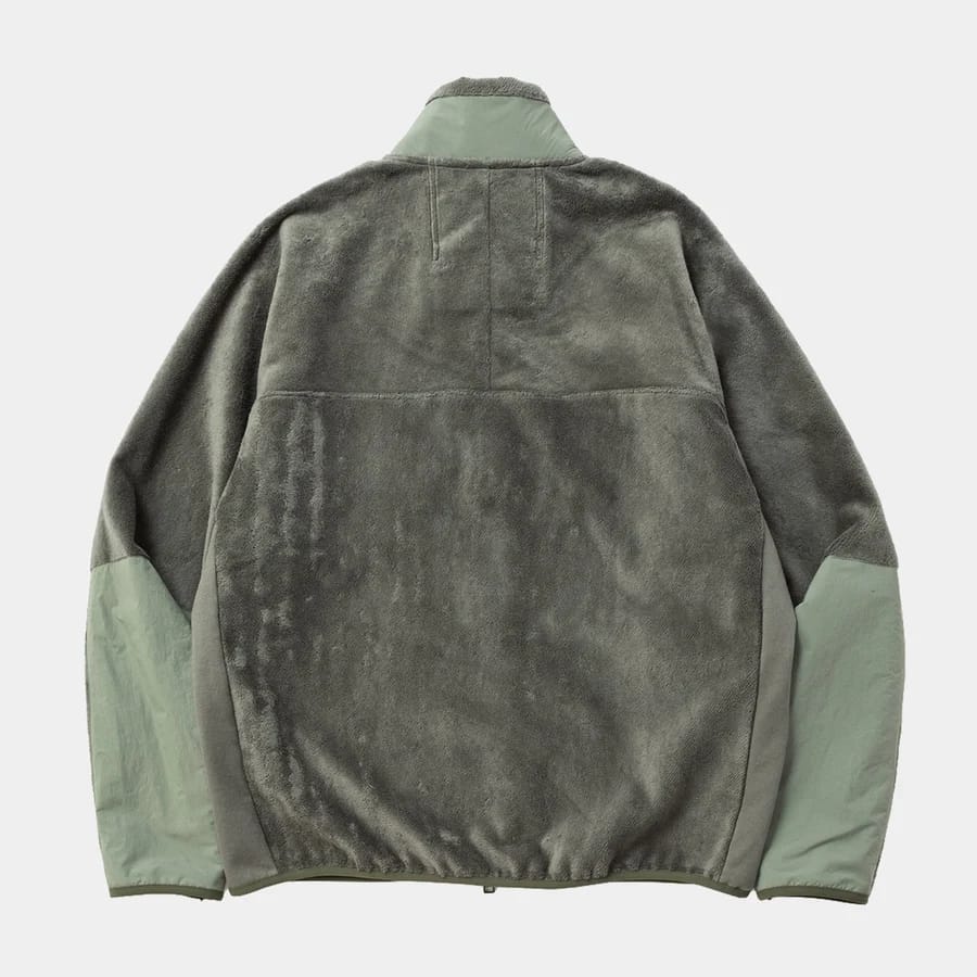 【meanswhile】Referential Fleece JKT(Sage) Sage 1