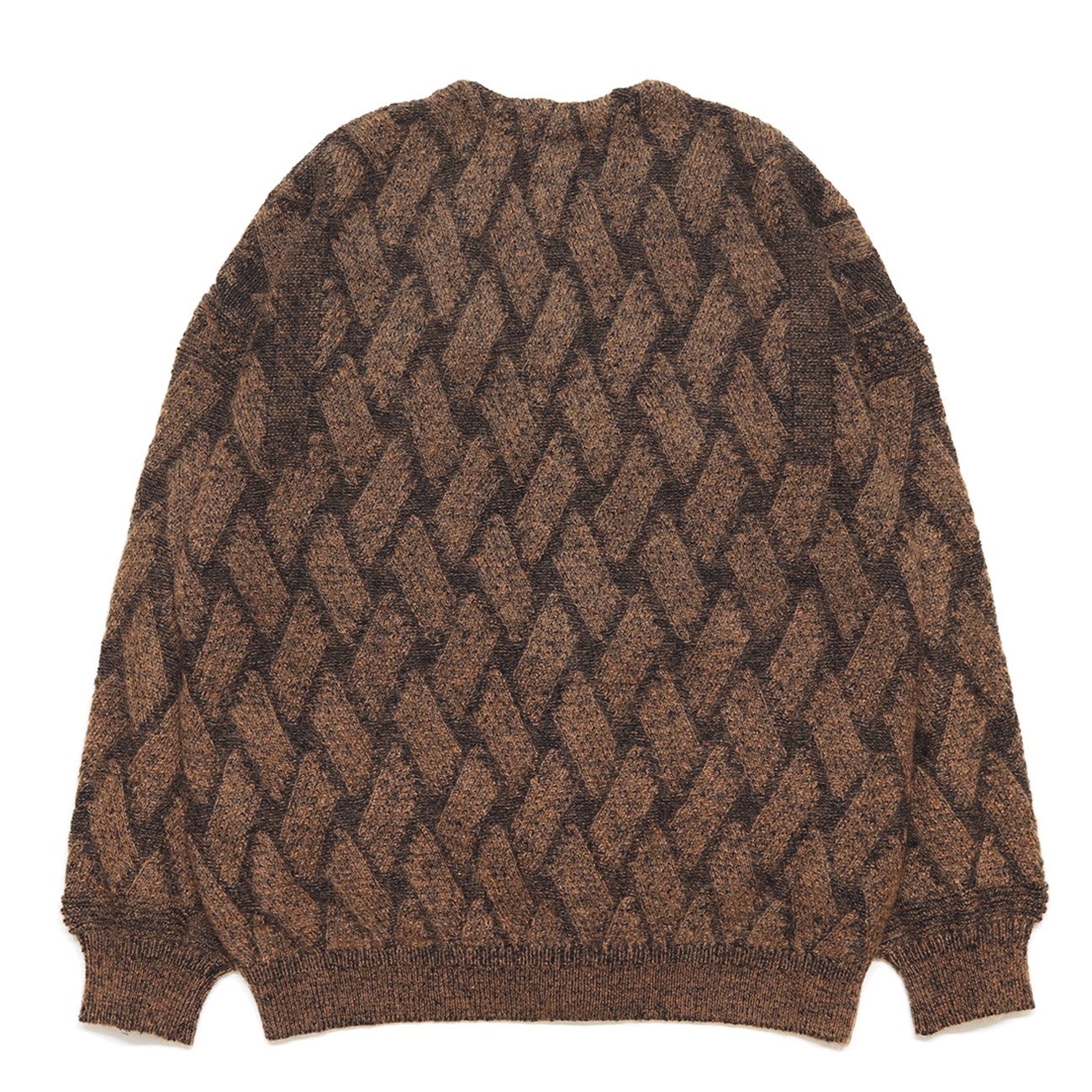 【YASHIKI】Ochiba mohair Cardigan (ORANGE) ORANGE 1