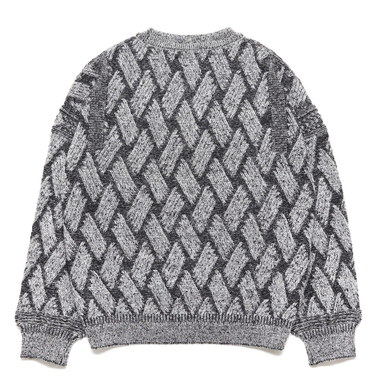 【YASHIKI】Ochiba mohair Knit (MIX-GRAY) MIX-GRAY 1