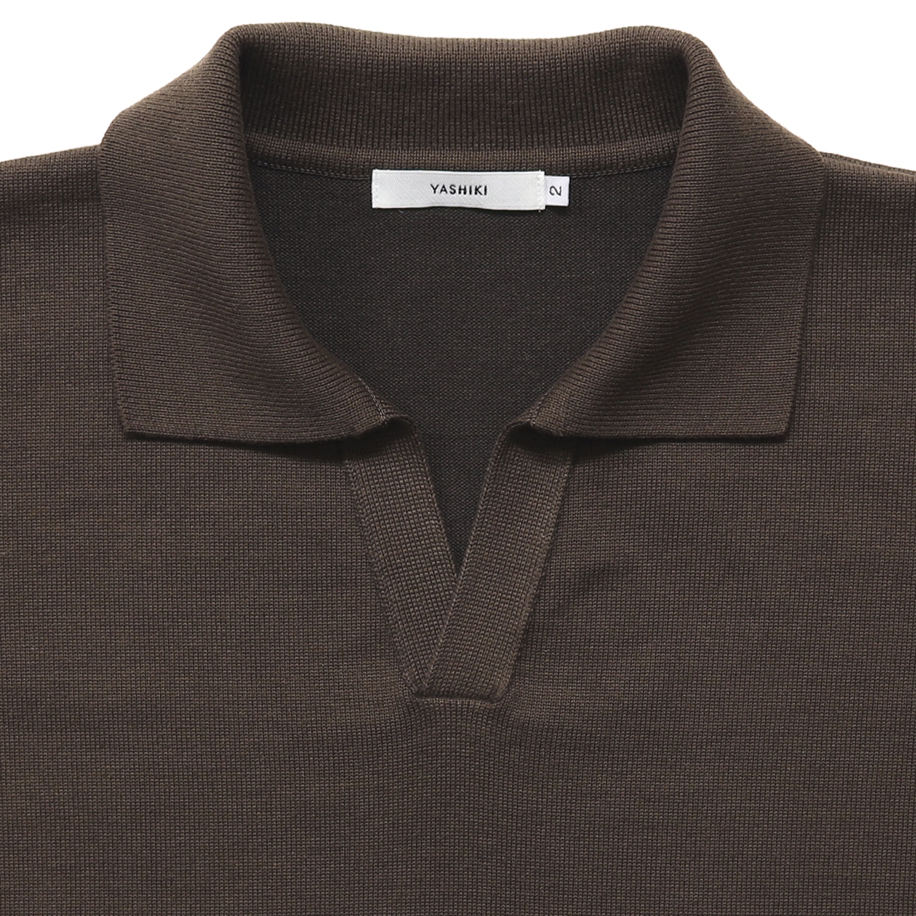 YASHIKI] Shunrin Skipper Knit （春霖）(1 Brown)｜ MSPC