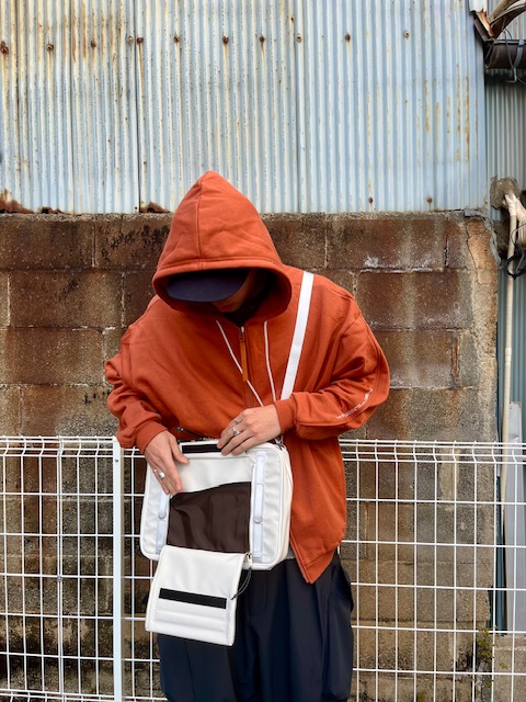 【master-piece×GOOPiMADE】 Multi-type Shoulder Bag White Free