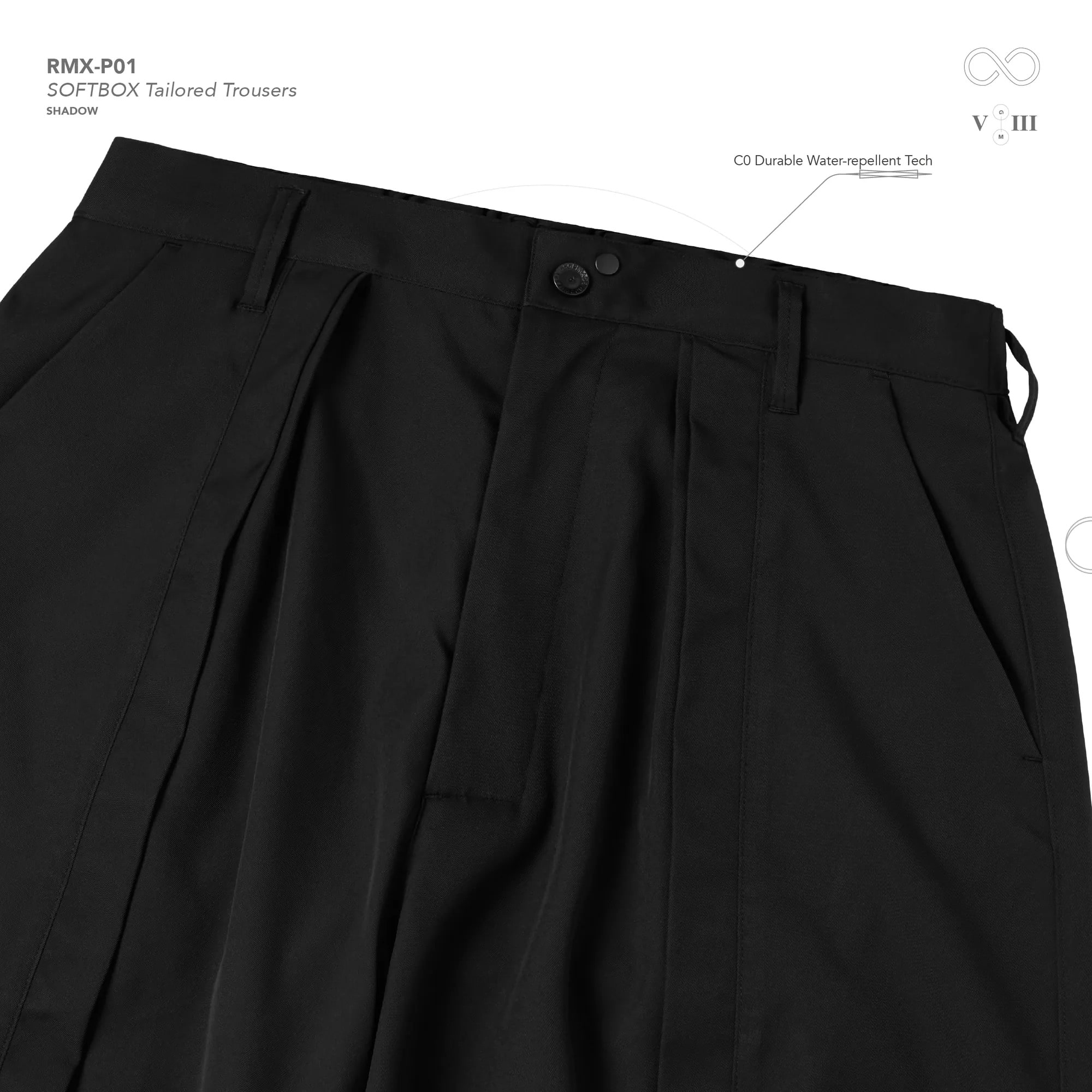 【GOOPiMADE】SOFTBOX Tailored Trousers Shadow 1
