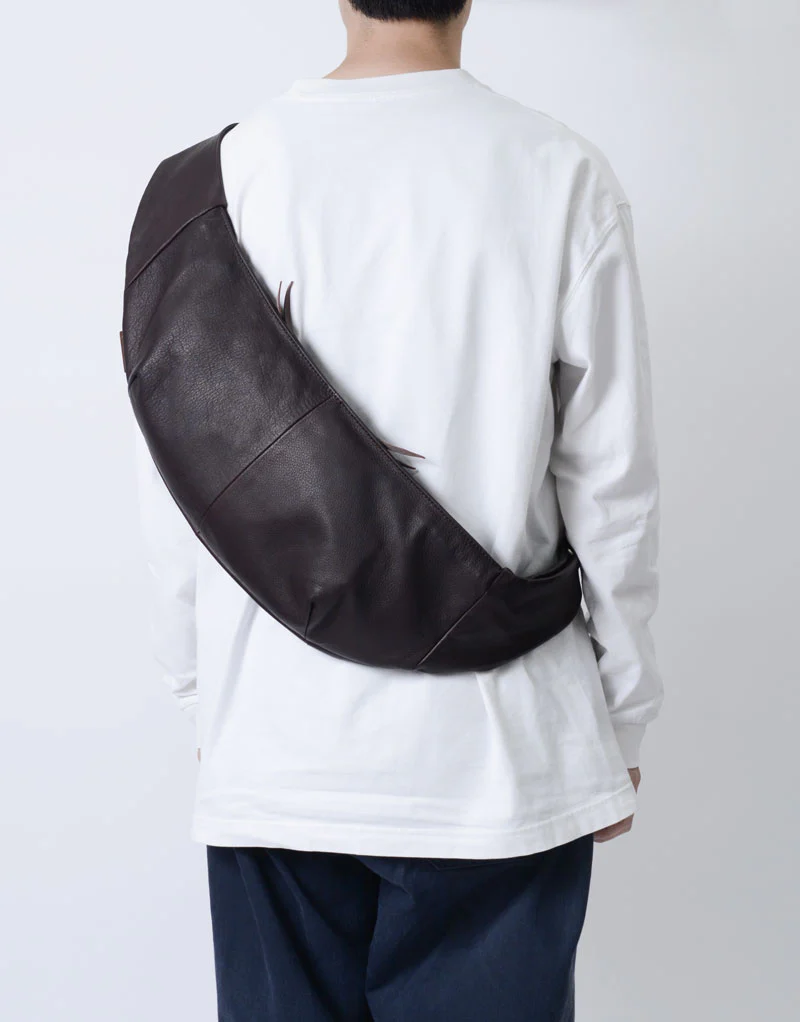 【master-piece】Sash Leather「M」（Choco） Choco Free