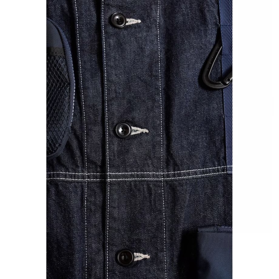 【FDMTL】<master-piece> COVERALL JACKET Navy 2