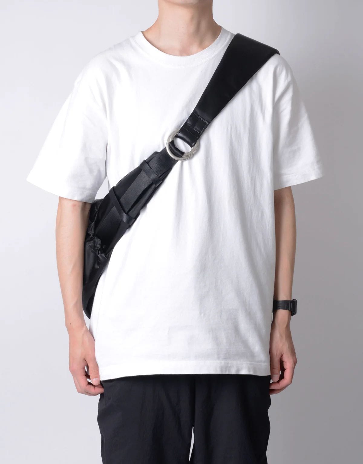 【master-piece】Ark Solid ショルダーバッグ L (BLACK) BLACK Free