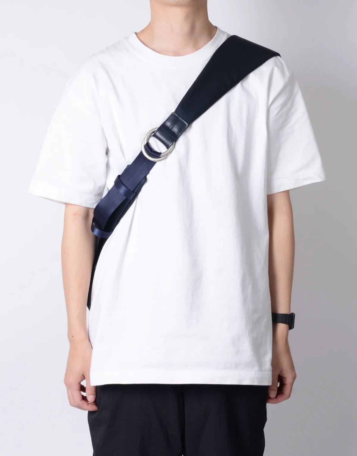 【master-piece】Ark Solid ショルダーバッグ L (NAVY) NAVY Free