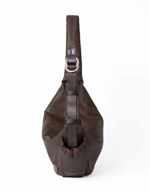 【master-piece】Ark leather ショルダーバッグ M (Choco) Choco Free