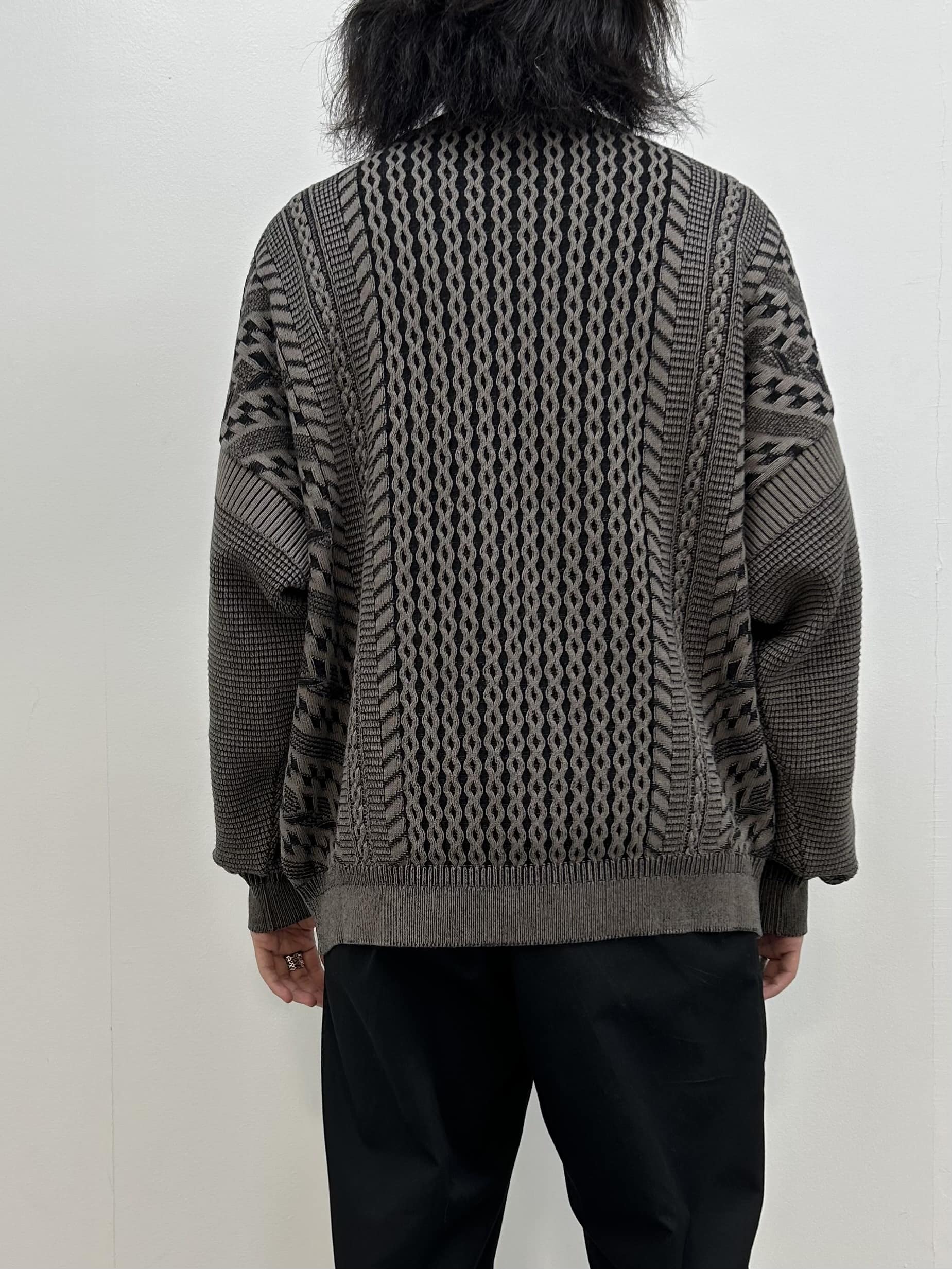【YASHIKI】Fubuki Knit (GREIGE) GREIGE 1