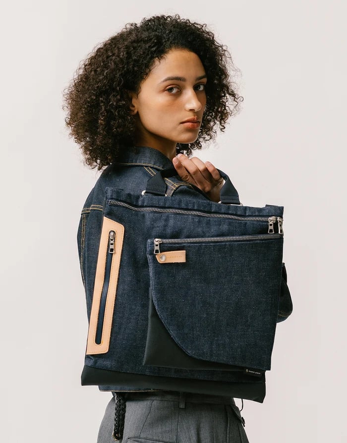 【FULLCOUNT x master-piece Collaboration Series】 2WAYショルダーバッグ INDIGO