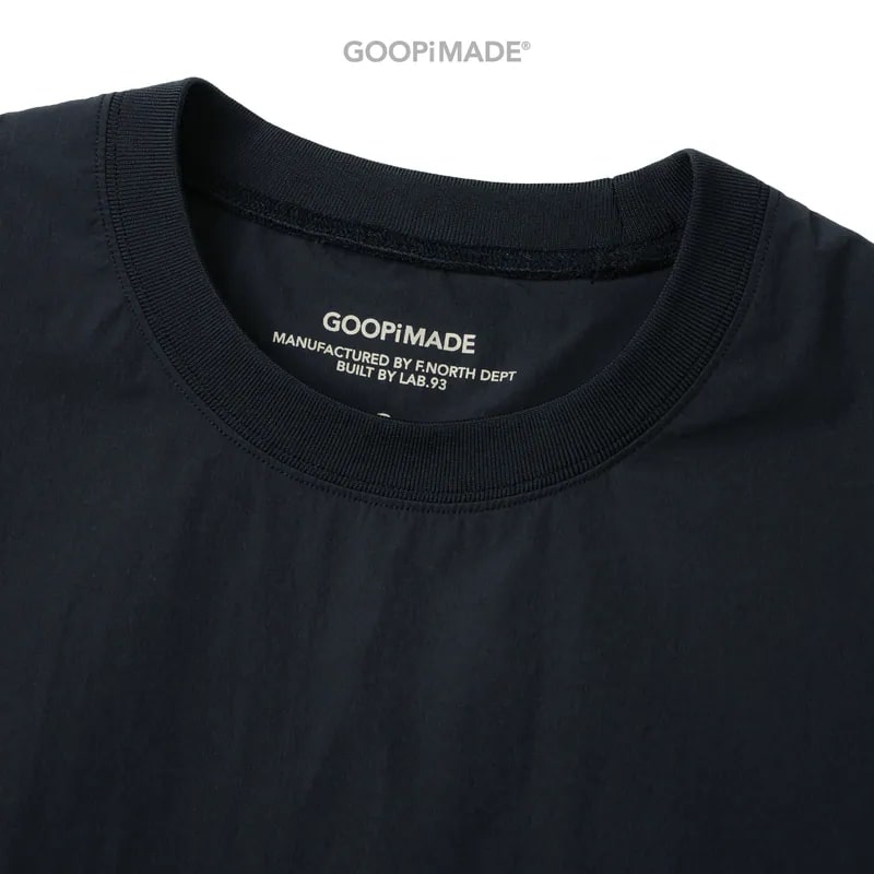 【GOOPiMADE】“DE-G” It’s GOOPiMADE Logo Tee - Navy Navy 2