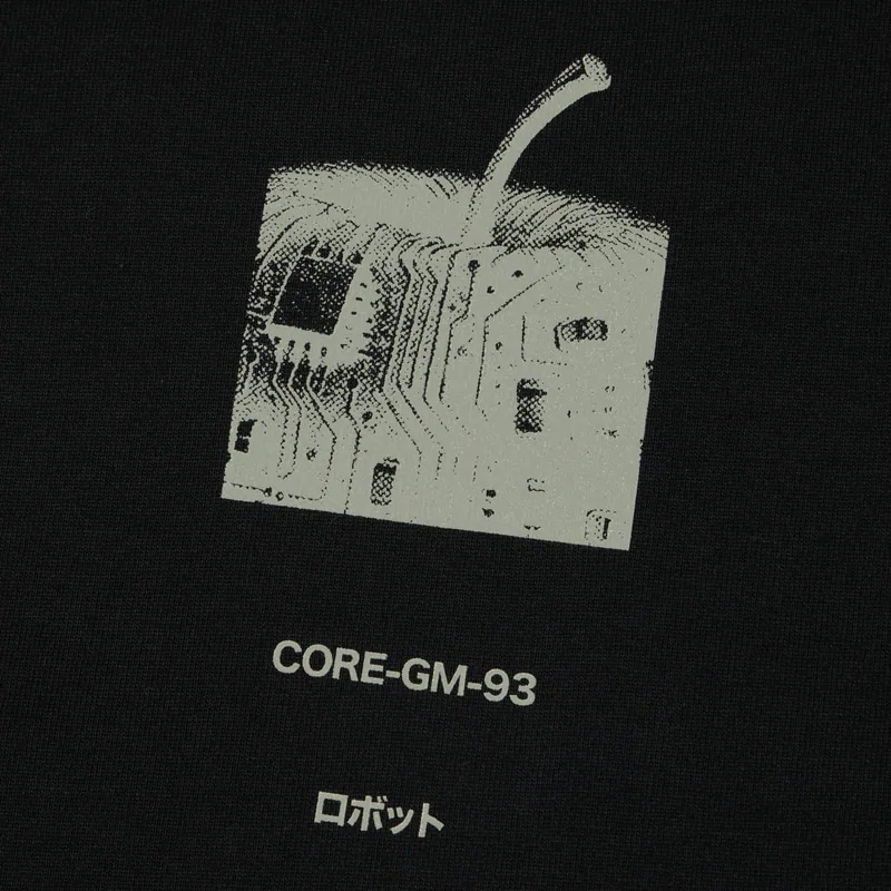【GOOPiMADE】GRC-3 Mechanical Apple Graphic Tee(Ver. BOX) - BLACK BLACK 1