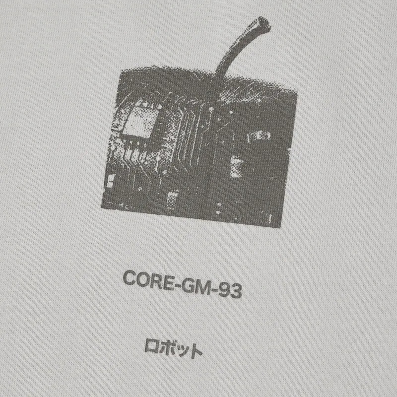  【GOOPiMADE】GRC-3 Mechanical Apple Graphic Tee(Ver. BOX) - GRAY GRAY 1
