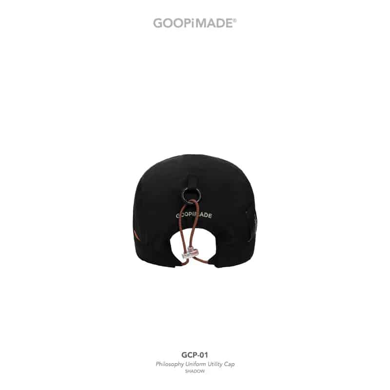 【GOOPiMADE】GCP-01 Philosophy Uniform Utility Cap BLACK Free