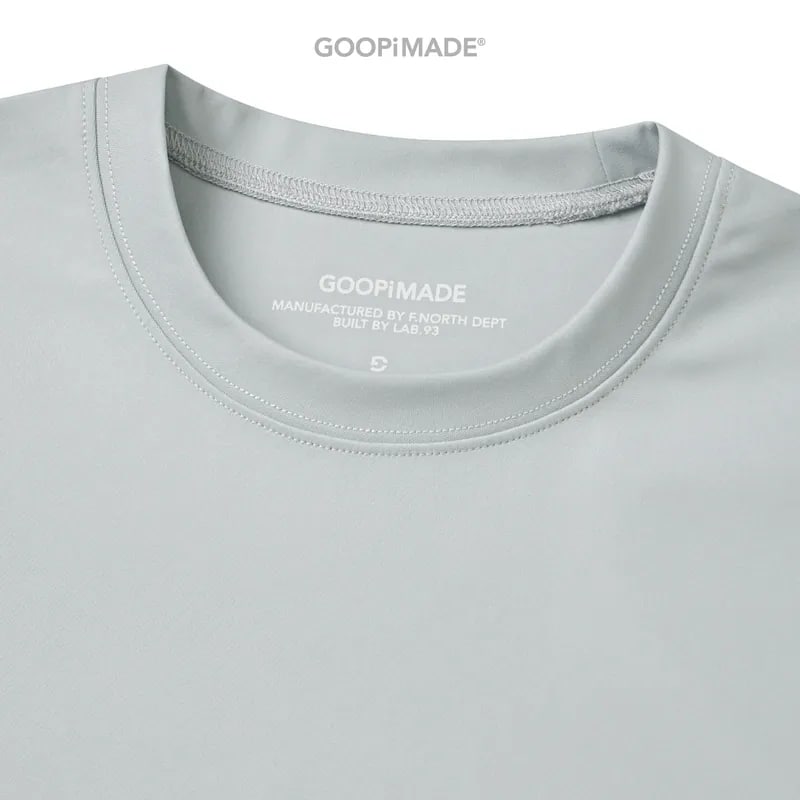 【GOOPiMADE】SND - Just A Normal Tee(Ver. Sharp) - Gray Gray 1