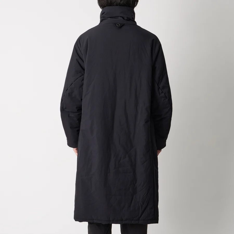 【White Mountaineering】WINDSTOPPER/PRIMALOFT/CORDURA COAT (BLACK) BLACK 1