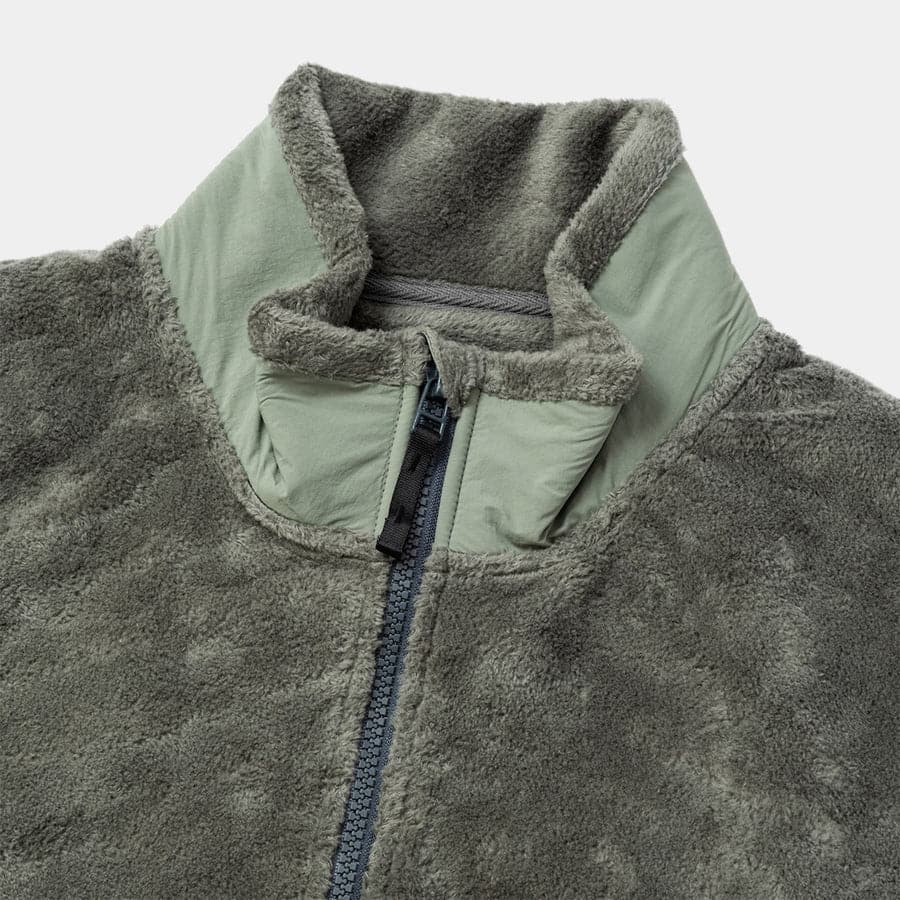 【meanswhile】Referential Fleece JKT(Sage) Sage 1