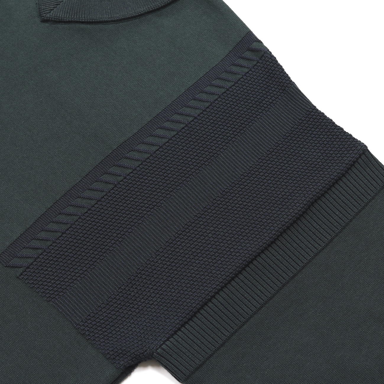 YASHIKI】Ryoshu V neck Knit（涼秋）(2 Green)｜ MSPC