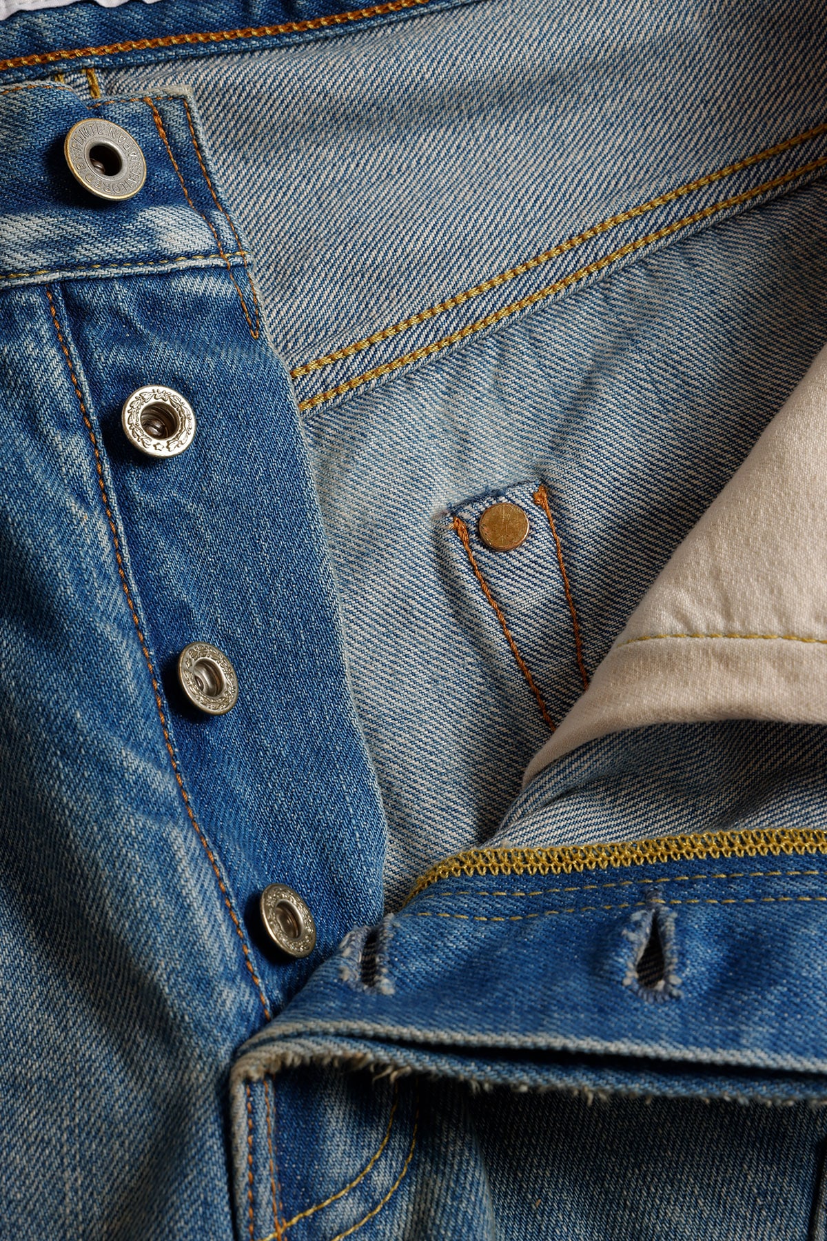 【FDMTL】CLASSIC STRAIGHT DENIM CS121 INDIGO 30