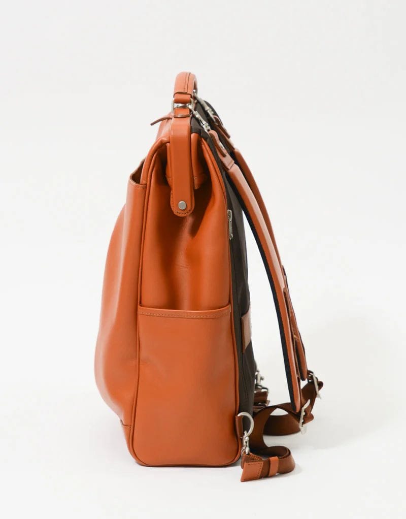 【master-piece】tact leather ver. バックパック L CAMEL Free