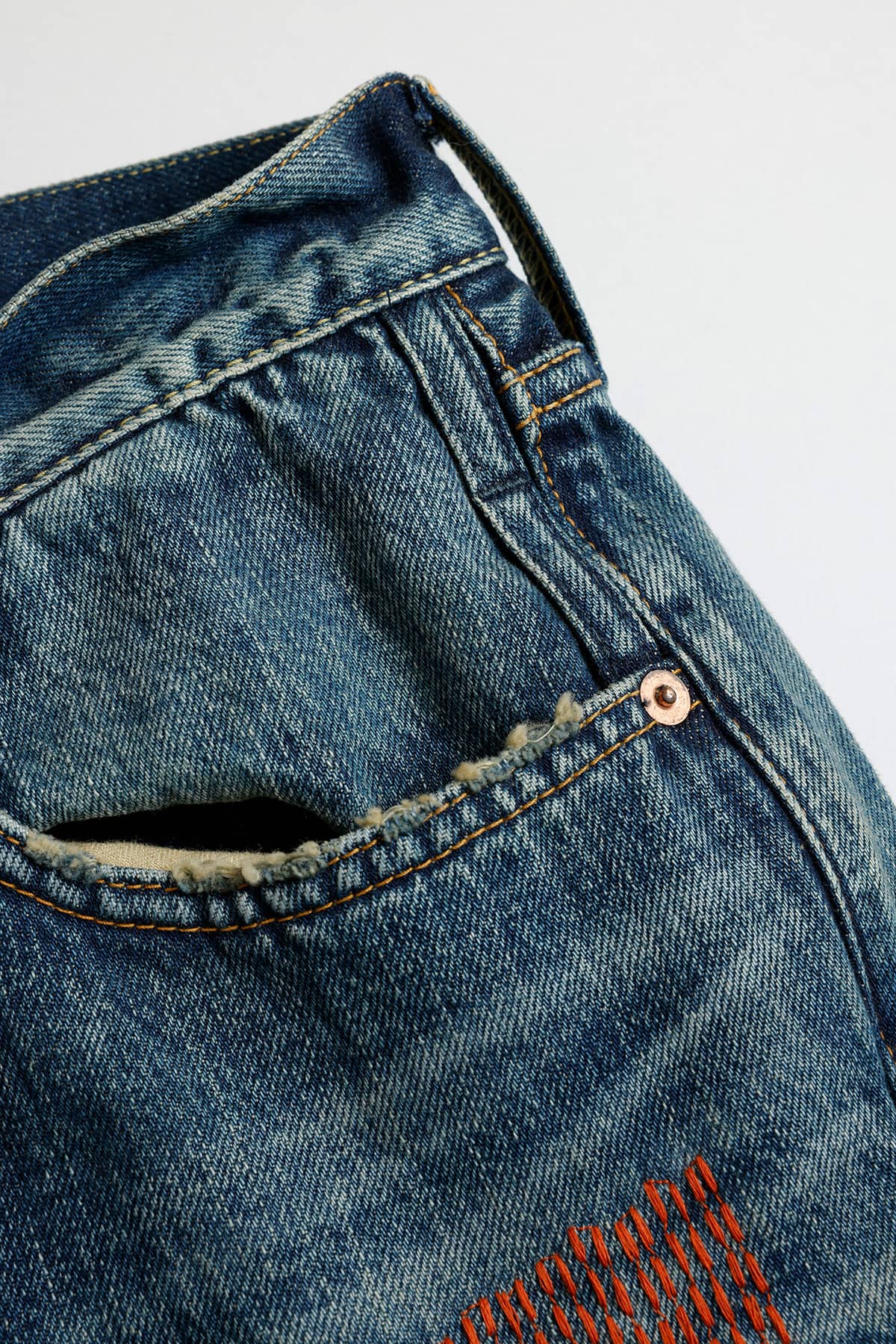 【FDMTL】CLASSIC FIT DENIM CS129 INDIGO 30