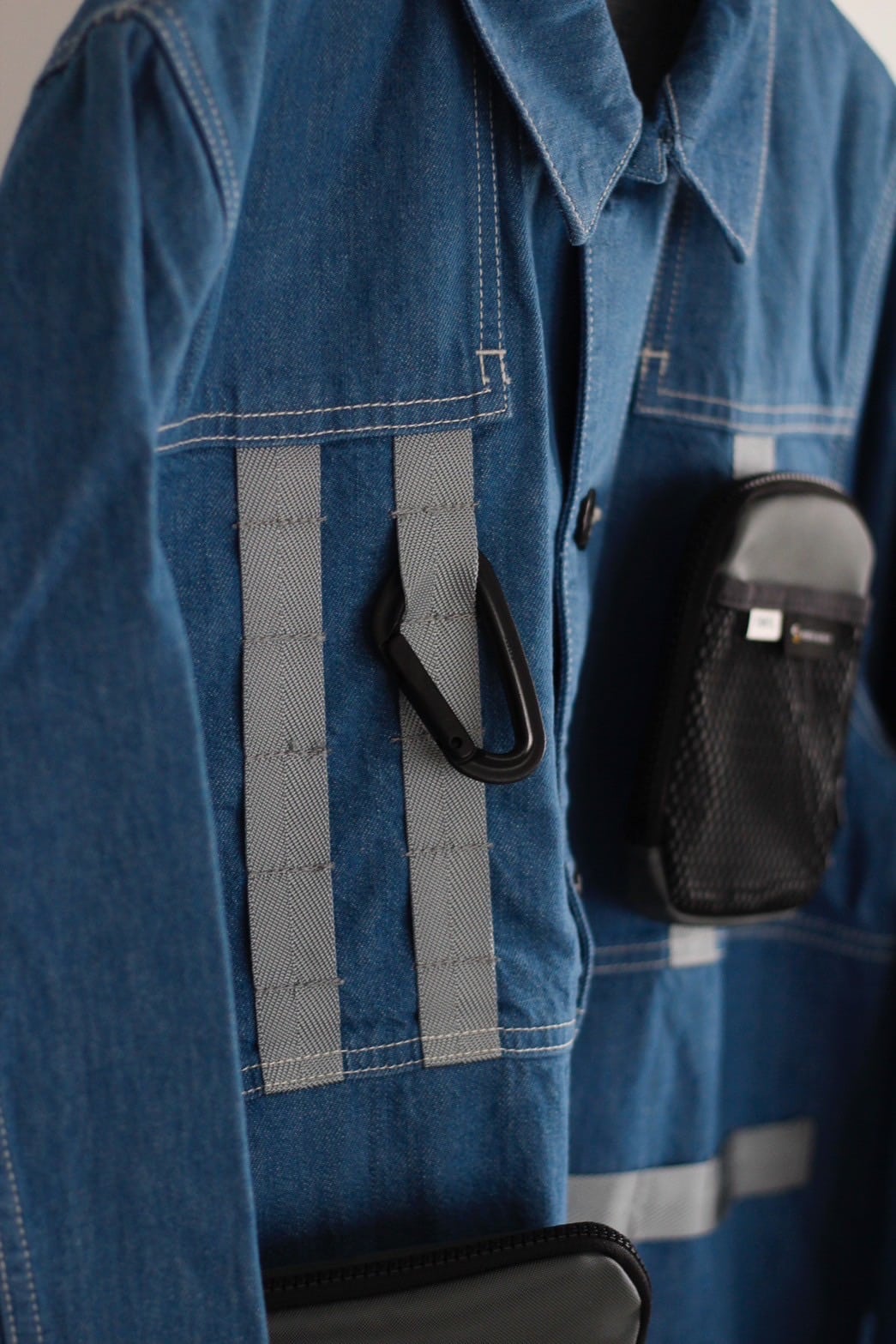 【FDMTL×master-piece -Exclusive item-】COVERALL JACKET for master-piece INDIGO 2