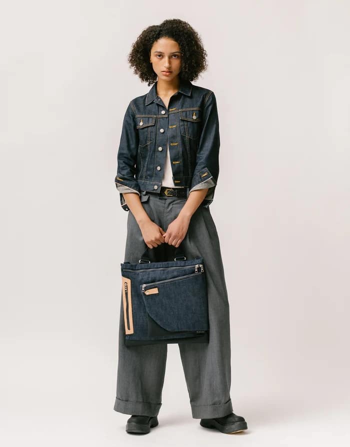 【FULLCOUNT x master-piece Collaboration Series】 2WAYショルダーバッグ INDIGO