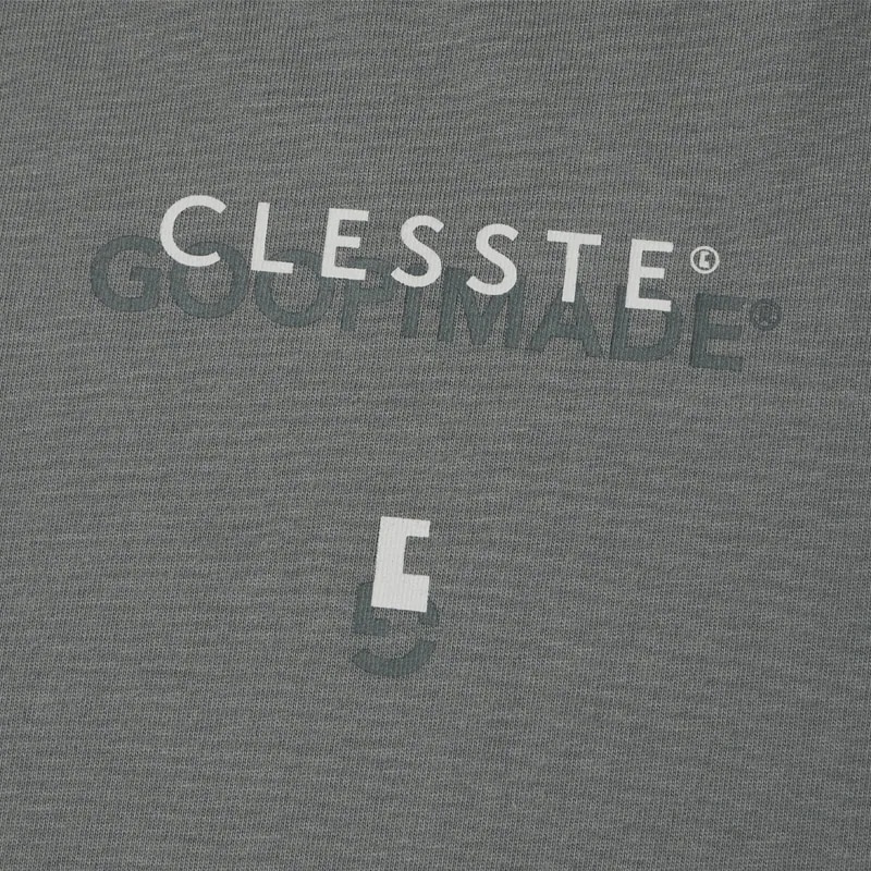 【GOOPiMADE】LOGO ARCHIVE TEE WITH DRAWSTRING FOR GOOPiMADE - GRAY GRAY 1