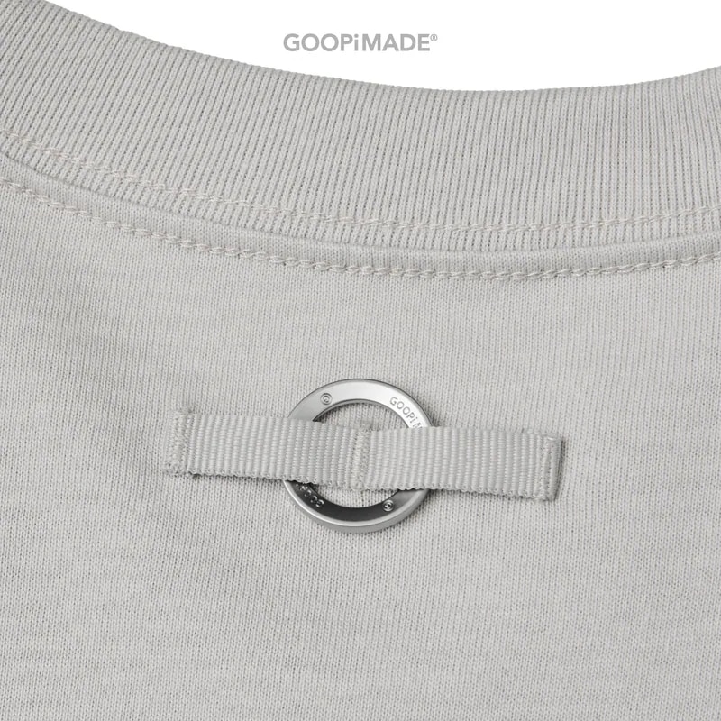  【GOOPiMADE】GRC-3 Mechanical Apple Graphic Tee(Ver. BOX) - GRAY GRAY 1