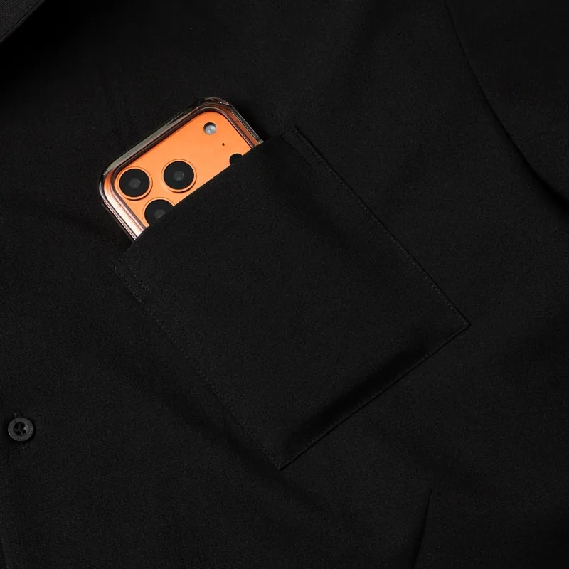 【GOOPiMADE】SND5 - Basic Pocket Shirt (Ver. Box) (BLACK) Black 2