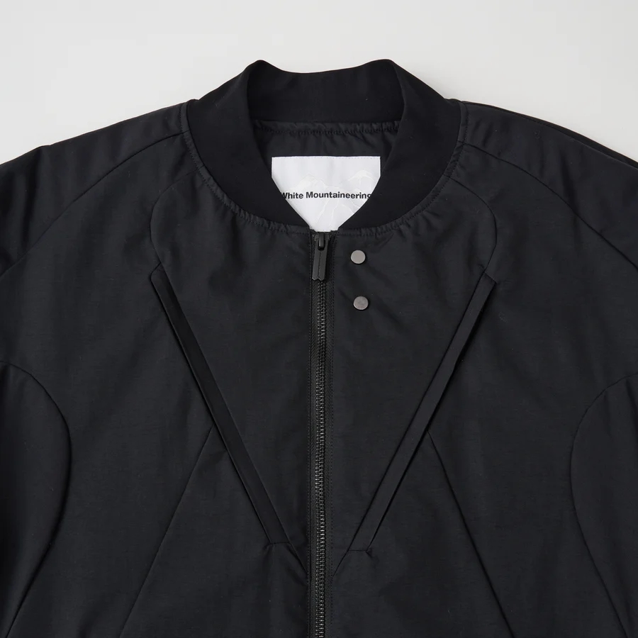 【White Mountaineering】WINDSTOPPER RAGLAN BLOUSON (BLACK) BLACK 1