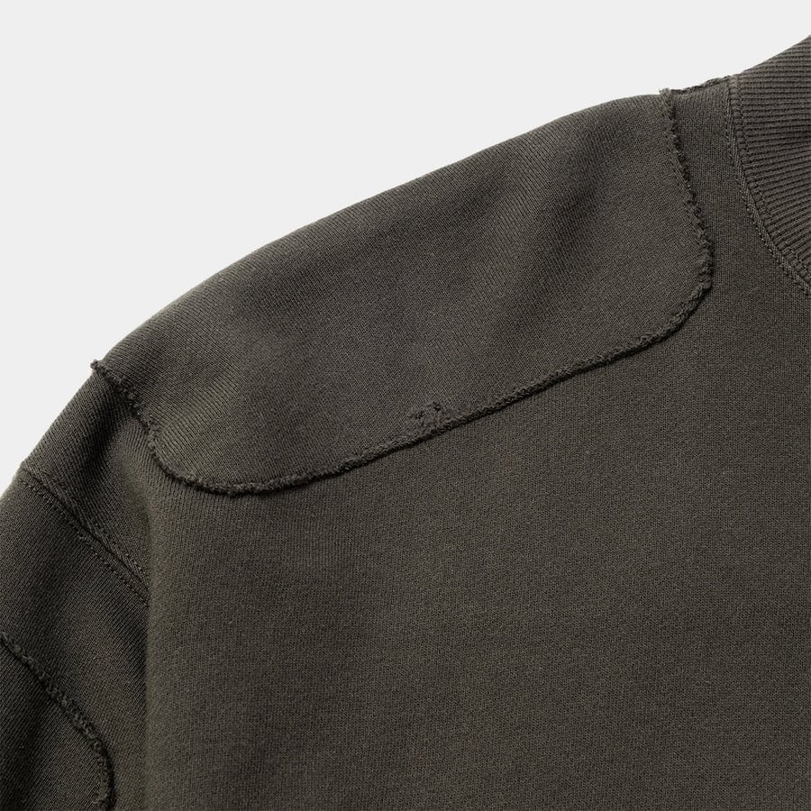 【meanswhile】Stratum Sweatshirt(CHARCOAL) CHARCOAL 1