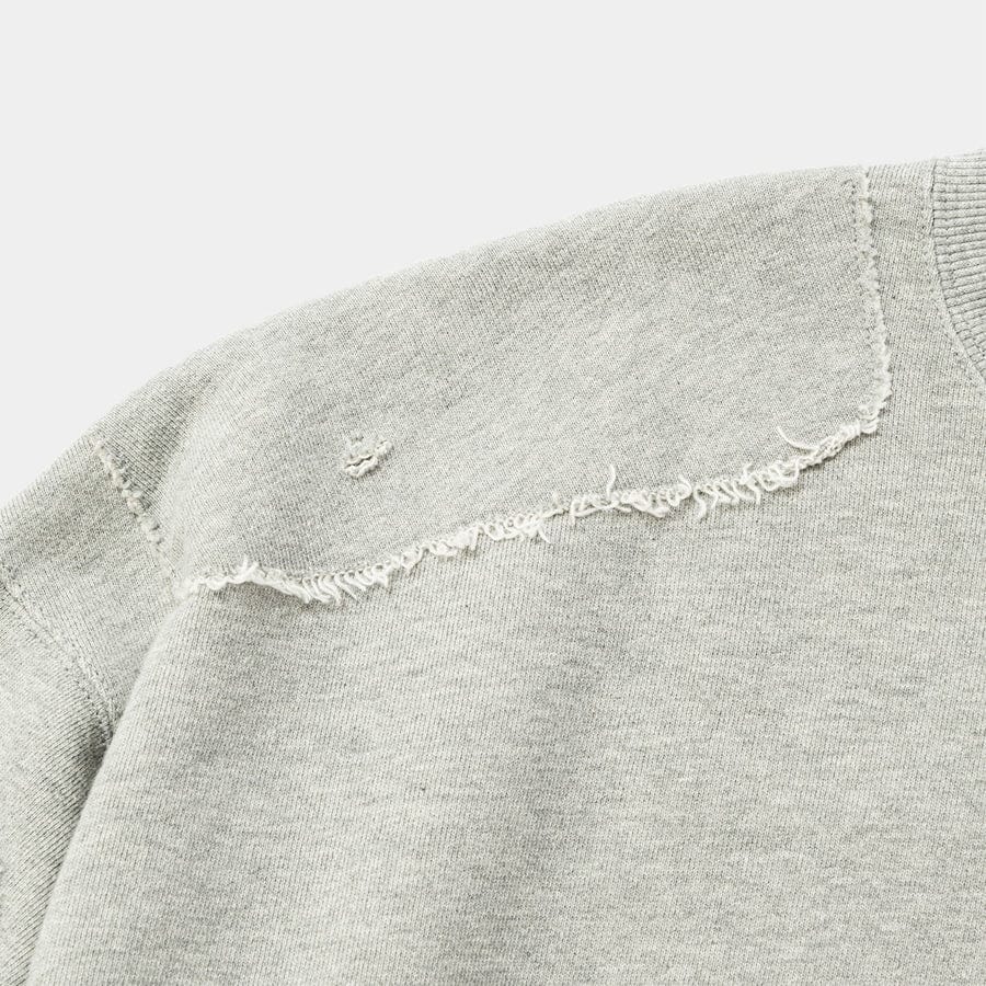 【meanswhile】Stratum Sweatshirt(MIX GREY) MIX GREY 1