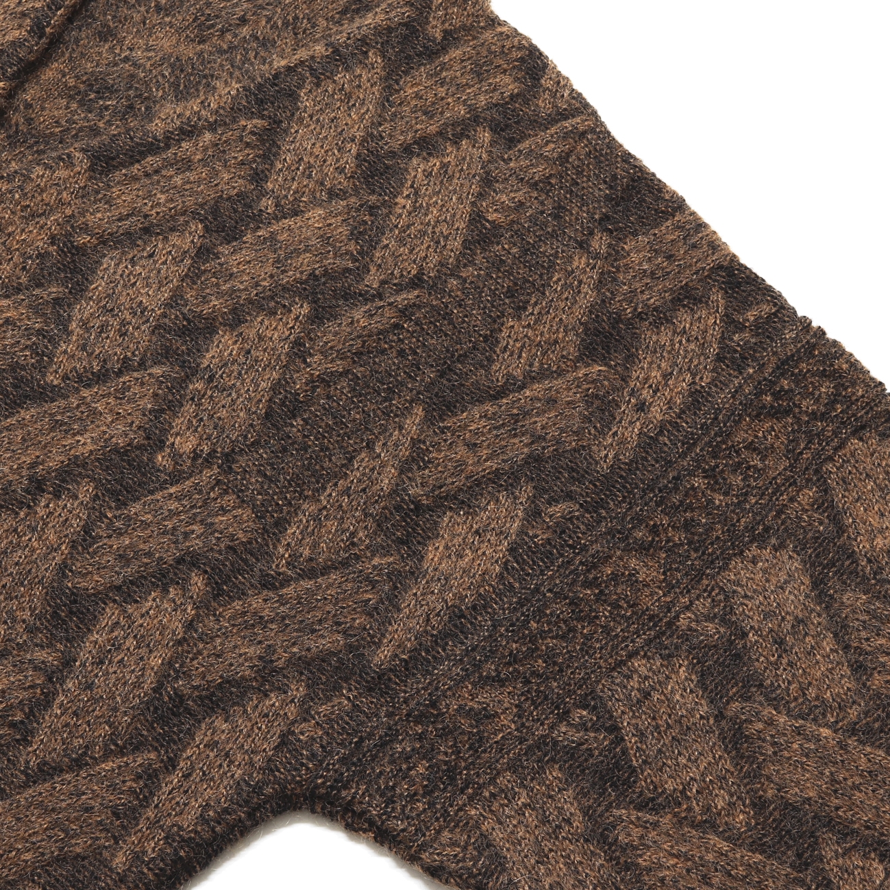 【YASHIKI】Ochiba mohair Cardigan (ORANGE) ORANGE 1